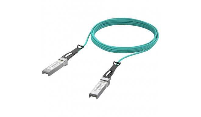 Ubiquiti UniFi Long-Range Direct Attach Cable (AOC), 25Gbps (teal, 5 meters)