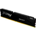 Kingston FURY DDR5 - 32GB - 6400 - CL - 32, single RAM (black, KF564C32BBE-32, FURY Beast, INTEL XMP
