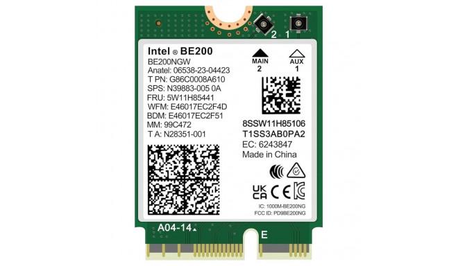 Wi-Fi 7 BE200 vPro, hulgipakend