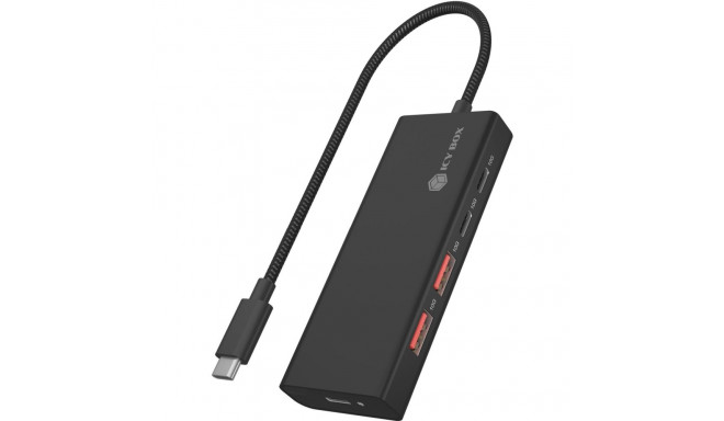 ICY BOX IB-HUB1436-CPD 4-Port USB 3.2 Gen 2, USB hub (black)