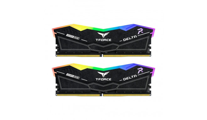Team Group DDR5 - 32GB - 6400 - CL - 32 (2x 16 GB) dual kit, RAM (black, FF3D532G6400HC32ADC01, Delt