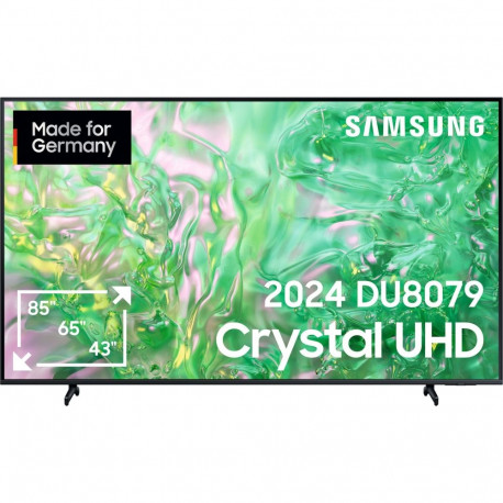 SAMSUNG GU-55DU8079, LED TV - 55 - black, UltraHD/4K, WLAN, Bluetooth, HDR10+