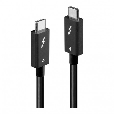 Thunderbolt 4 Kabel, 40 Gbit/s (schwarz, 1 Meter)