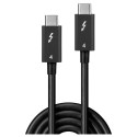 Lindy Thunderbolt 4 cable, 40 Gbit/s, passive (black, 1 meter)