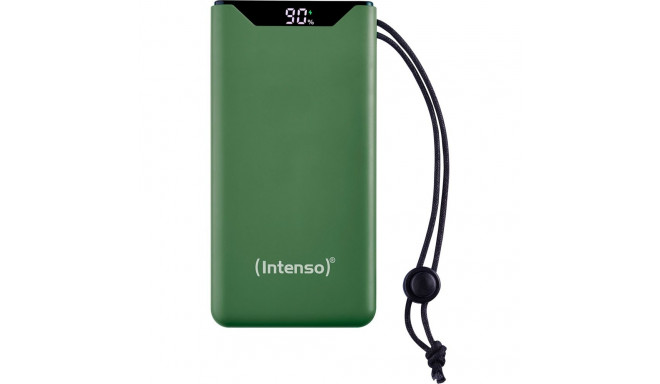 Intenso Powerbank F10000 Green (green, 10,000 mAh, PD 3.0, Quick Charge 3.0)