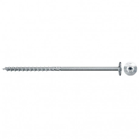 fischer wood construction screw PowerFast II 10.0x100 flat head TX (50 pieces, partial thread, galva