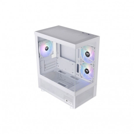 Thermaltake View 170 TG ARGB, Tower Case (White, Tempered Glass x 2)