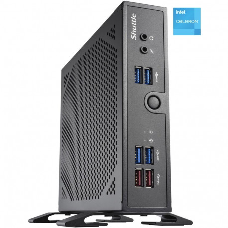 Shuttle XPC slim DS50U, Barebone (black, without operating system)