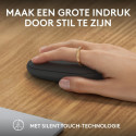 Logitech Pebble Mouse 2 M350s, mouse (graphite, Bluetooth, for Windows/macOS/iPadOS/Android/ChromeOS