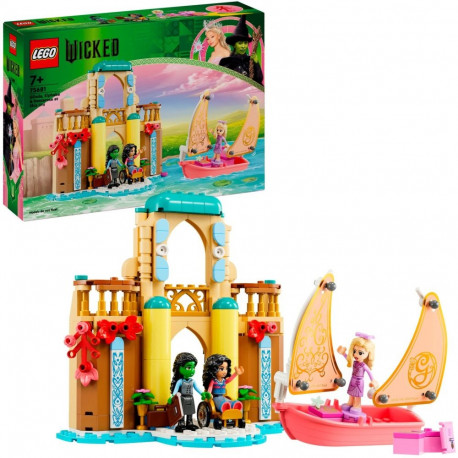 LEGO 75681 Wicked Glinda, Elphaba and Nessarose at Shiz University, construction toy