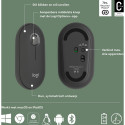 Logitech Pebble Mouse 2 M350s, mouse (graphite, Bluetooth, for Windows/macOS/iPadOS/Android/ChromeOS