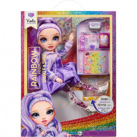 Rainbow High Rainbow High Sparkle & Shine Fashion Doll - Viola