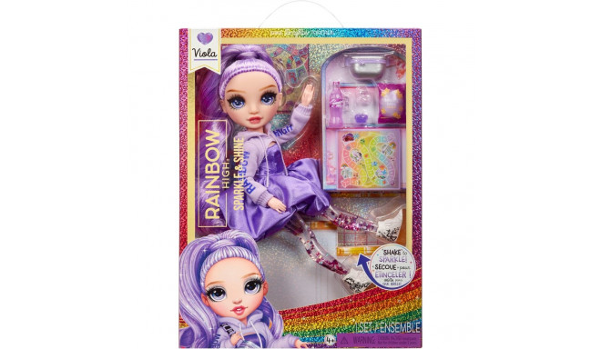 Rainbow High moenukk sädelev ja särav Viola