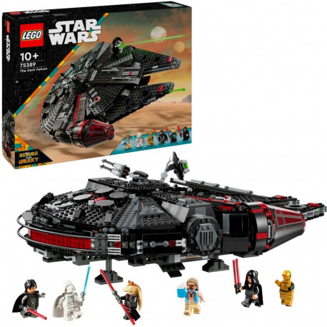 Star Wars ehituskomplekt 75389 tume Millennium Falcon
