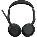 Jabra Evolve2 55, headset (black, stereo, Microsoft Teams, USB-A, Link380a)