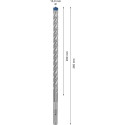 Bosch Expert hammer drill bit SDS-plus-7X,  12mm, 30 pieces (working length 200mm)