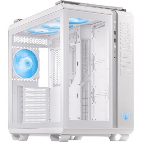 ASUS TUF GAMING GT502 PLUS , Tower case (white, Tempered Glass x 2)