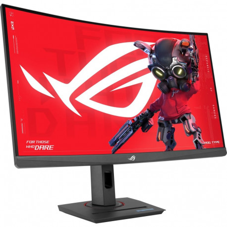 ROG Strix monitor XG27WCS (68.6cm (27 tolli), WQHD, Fast-VA, kumer, USB-C, HDR, 180Hz paneel), must