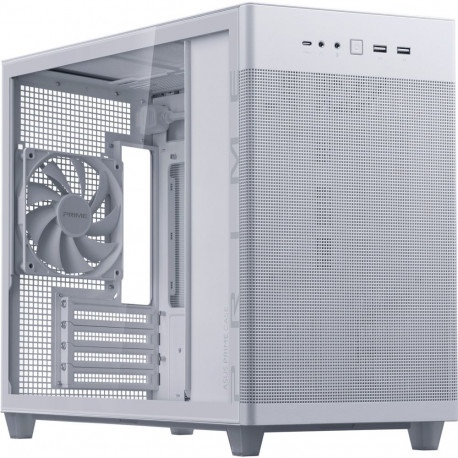 ASUS PRIME AP201 , tower case (white, tempered glass)