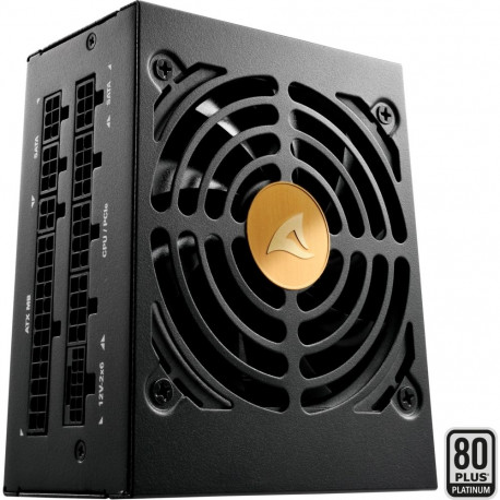 Rebel toiteplokk P20 SFX 850W 1x 12 Pin suure võimsusega pistik 2x PCIe kaablite haldus, must
