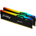 Kingston FURY DDR5 - 32GB - 6400 - CL - 32 (2x 16 GB) dual kit, RAM (black, KF564C32BBAK2-32, FURY B