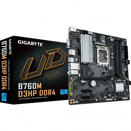 B760M D3HP DDR4 (schwarz/grau)
