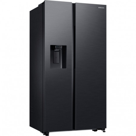 SAMSUNG RS64DG5303B1EF, Side-by-Side (stainless steel (dark)/silver, AI Energy Mode, All-round Cooli