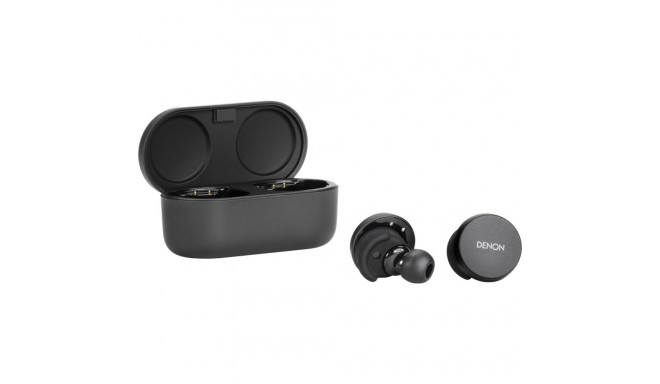Denon PerL, headphones (black, USB-C, Bluetooth, IPX4)