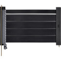 Thermaltake PCI-E 4.0 Dual 90 Riser Cable (black, 13cm)