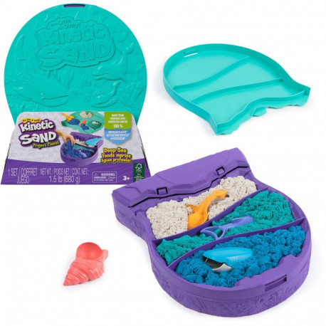 Kinetic Sand Project Planet - Ozean Spielset (680 Gramm Sand)