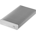 OWC Express 1M2 4 TB, External SSD (silver/aluminum, Thunderbolt 4 (USB-C), USB-C)