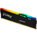Kingston FURY DDR5 - 16GB - 6000 - CL - 30, Single RAM (black, KF560C30BBA-16, FURY Beast RGB, INTEL