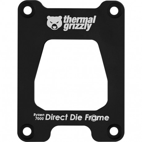 Thermal Grizzly AMD Ryzen 7000 V2 Direct Die Frame, Mounting/Assembly (black, for AMD AM5)