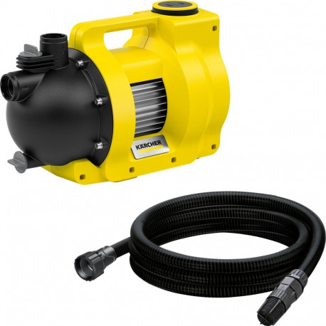 Kärcher garden pump BP 6,000 Garden Set (yellow/black, 1,000 watts, with suction hose set, for clear
