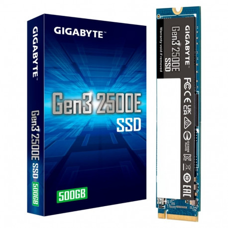 tahkisdisk Gen3 2500E 500GB (PCIe 3.0 x4, NVMe 1.3, M.2 2280)