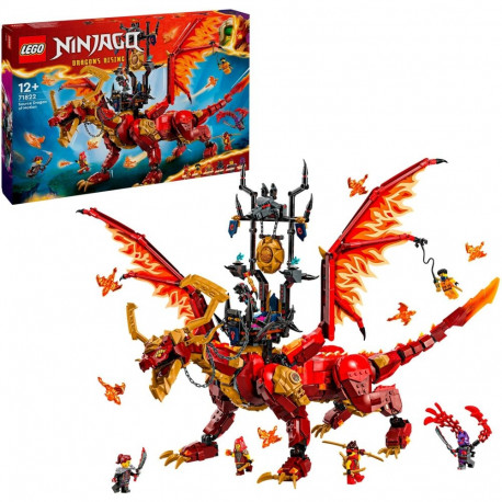 LEGO 71822 Ninjago Source Dragon of Movement, construction toy