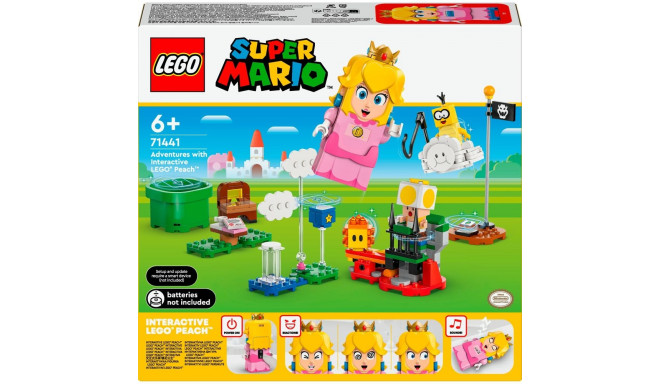 LEGO 71441 Super Mario Adventures with the interactive LEGO Peach, construction toy