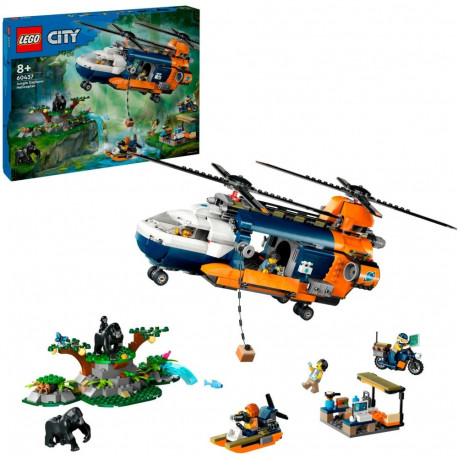 60437 City Dschungelforscher-Hubschrauber