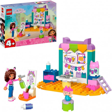 LEGO 10795 Gabby's Dollhouse Crafting Fun with Baby Box, Construction Toy