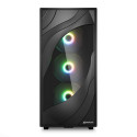 Sharkoon Rebel C80M RGB, tower case (black)