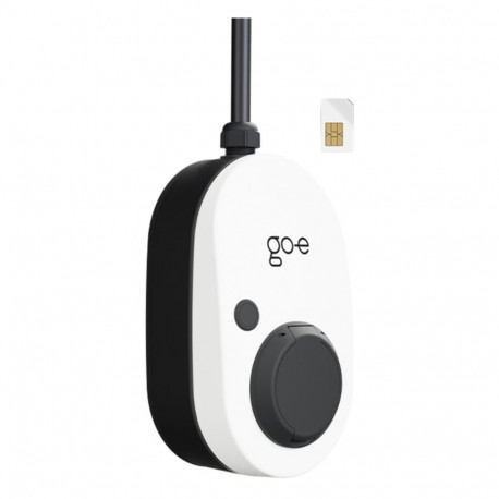 go-e Charger Gemini 2.0, 22 kW (32A 3-phase), wallbox (white/black, without cable, 4G/LTE)