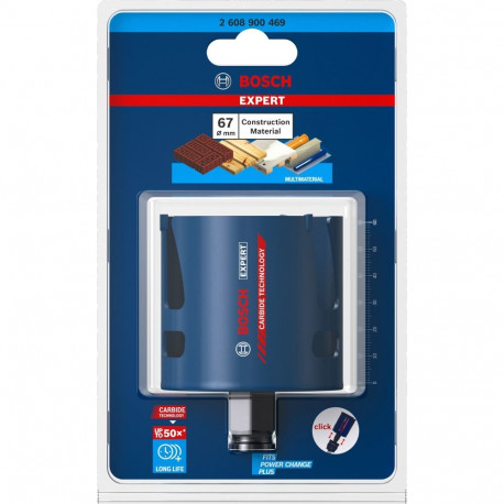 EXPERT auksaa g ehitusmaterjalidele PC Plus, Ø67mm (2.3/4")