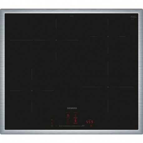 Iseseisev pliidiplaat EH645HFB1E iQ300 Home Connect 60cm, must/roostevaba teras