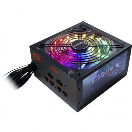 Inter-Tech Argus RGB-650W CM II, PC power supply (black, 2x PCIe, cable management, 650 watts)