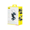 Baseus PrimeTrip 2-in-1 bike mount, phone holder + flashlight (black)