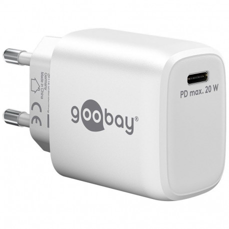 Goobay 65406 USB-C PD GaN Fast Charger (20 W)