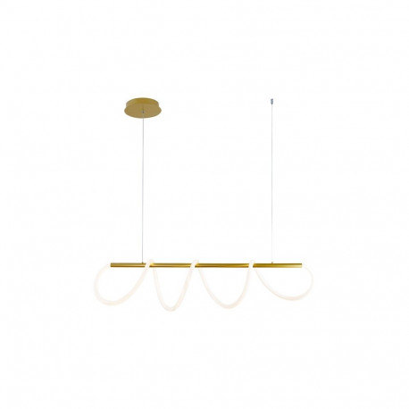 PENDANT LED LIGHT TIGRIS LONG 4000K GOLD