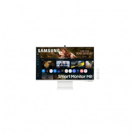 Samsung M8 M80F computer monitor 81.3 cm (32") 3840 x 2160 pixels 4K Ultra HD LCD White