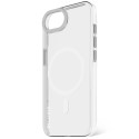 Decoded taaskasutatud plastist läbipaistev valge iPhone 16e tagakate