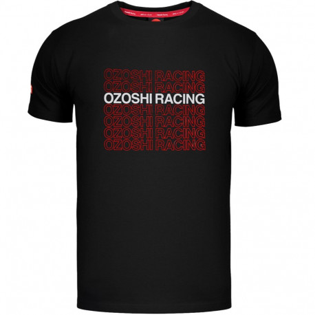 Koszulka męska Ozoshi TSH04 czarna OZ93791 M
